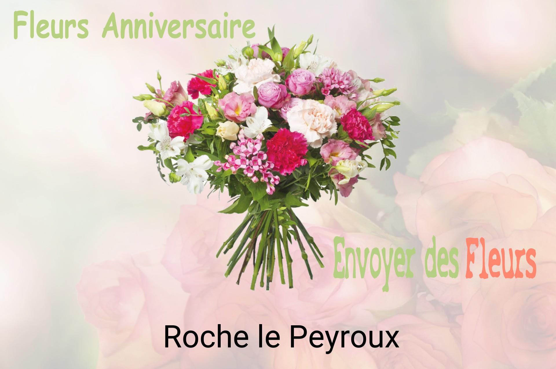 Bouquet de fleurs d’anniversaire livré à Roche-le-Peyroux