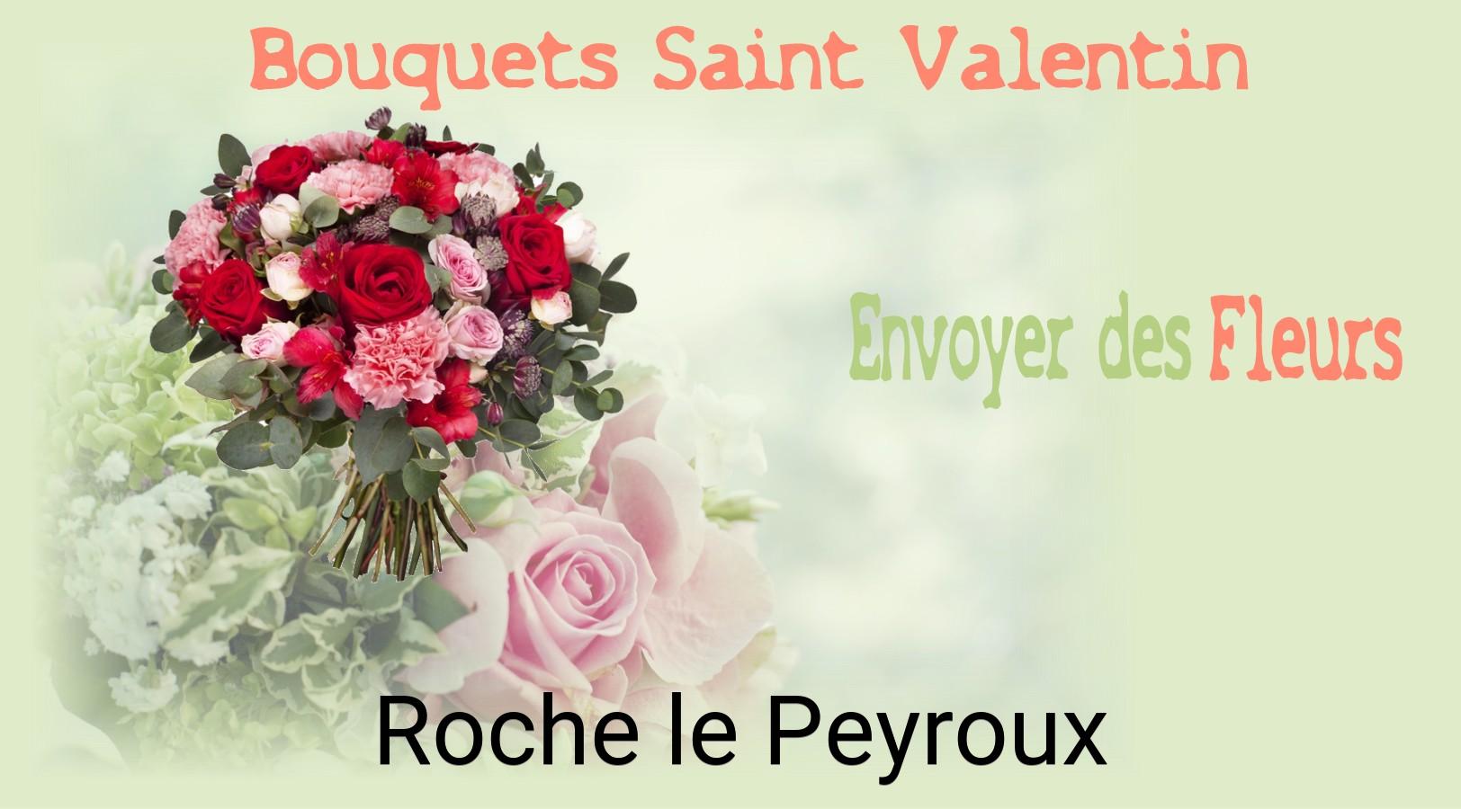Roses de Saint-Valentin livrées à Roche-le-Peyroux