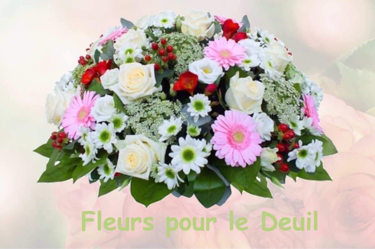 fleurs deuil ROCHE-LE-PEYROUX